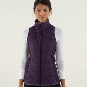 Lululemon women Fluff Off Vest Deep Zinfandel size 6 (2018) Style Number: W4B76S
